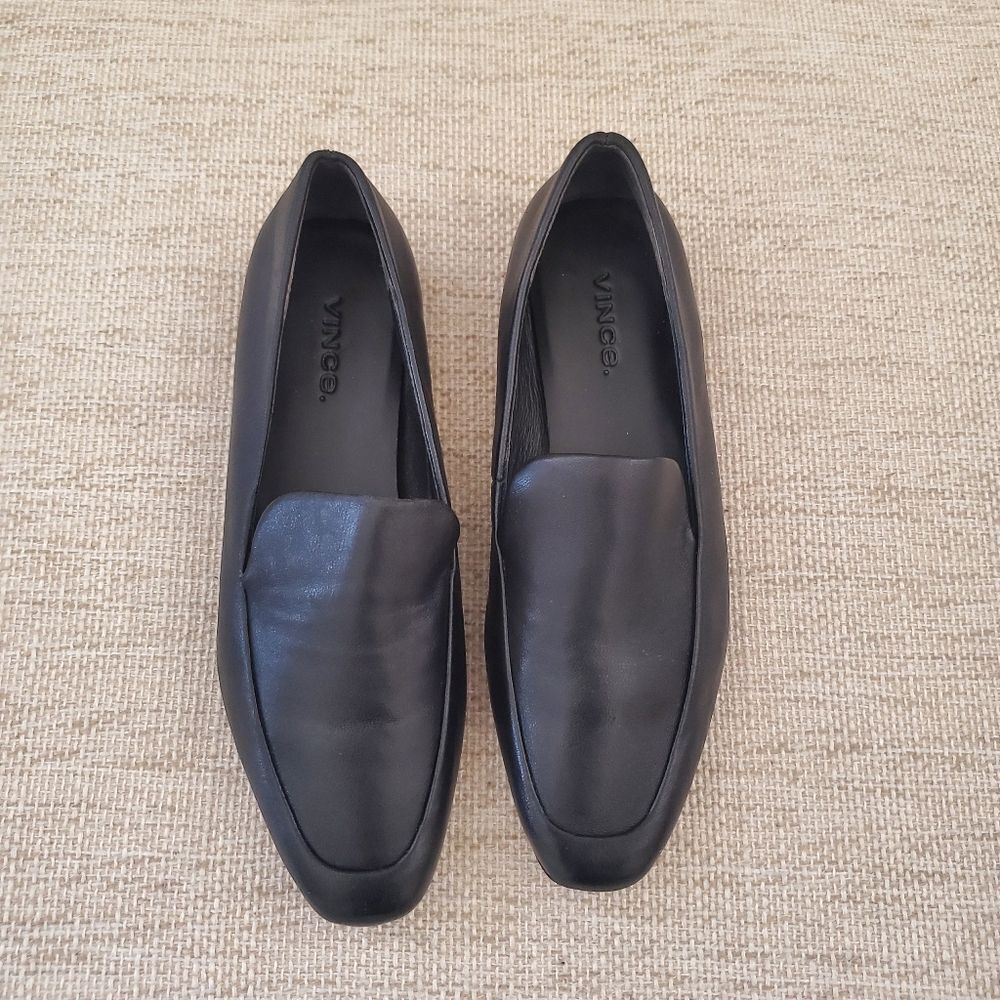 ✨ VINCE ✨ Women's Brette Leather Loafers - [Size 5, Black] - Picture 3 of 11